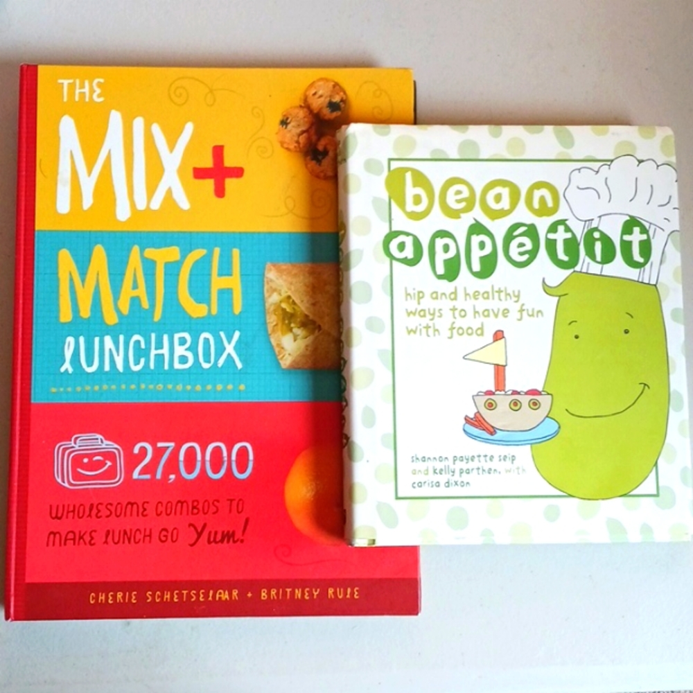 Kid Friendly Cookbooks - Mix & Match Lunchbox and Bean Appetit